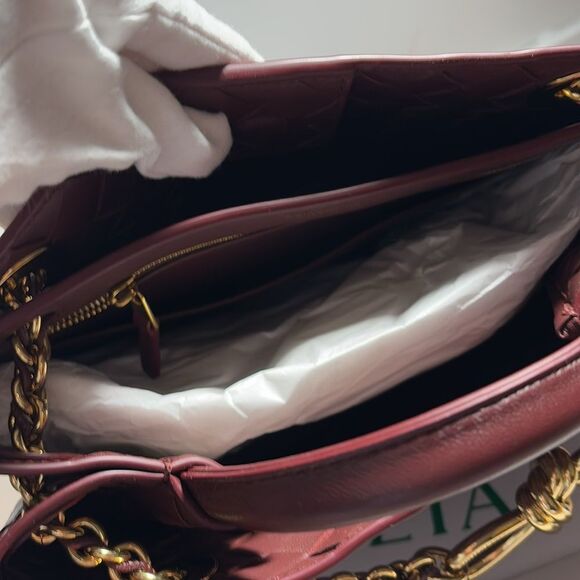 Bottega Veneta Small Andiamo Intrecciato leather top handle bag NEW - Picture 8 of 11